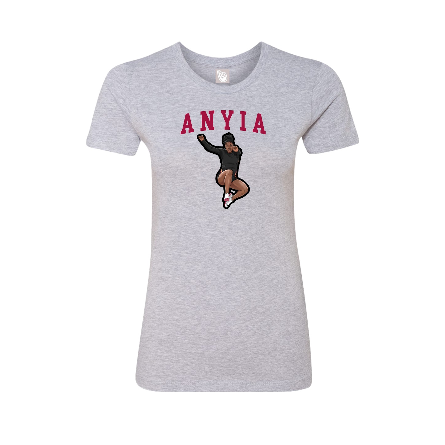 Fitted Women's Tee — Shirsey in Grey