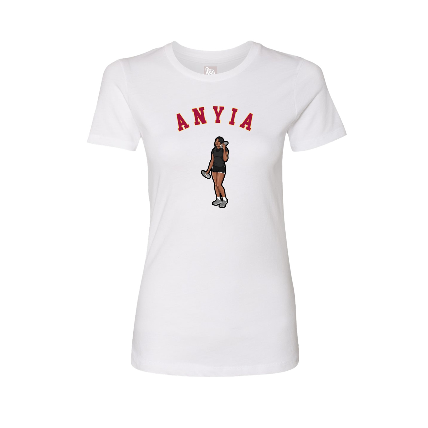 Womens Tee — Shirsey Arch in White
