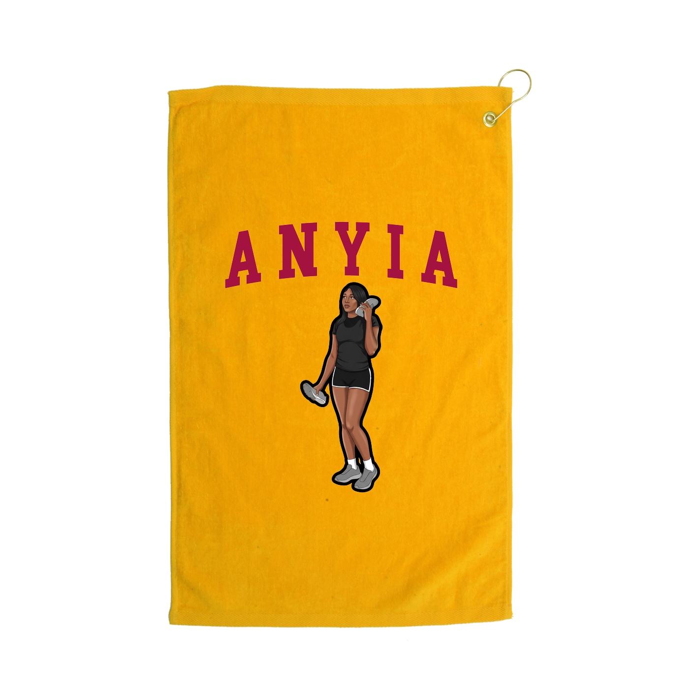 Golf Towel — Shirsey in Gold