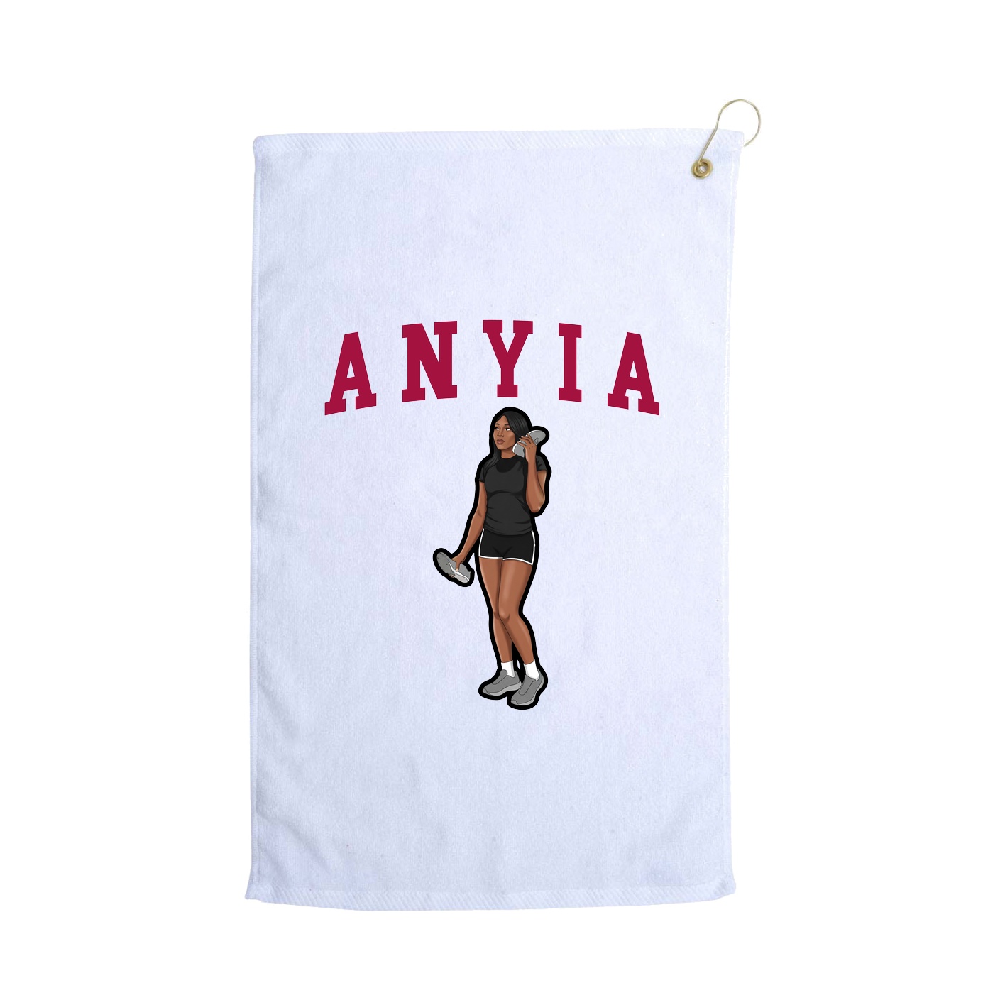 Golf Towel — Shirsey in White