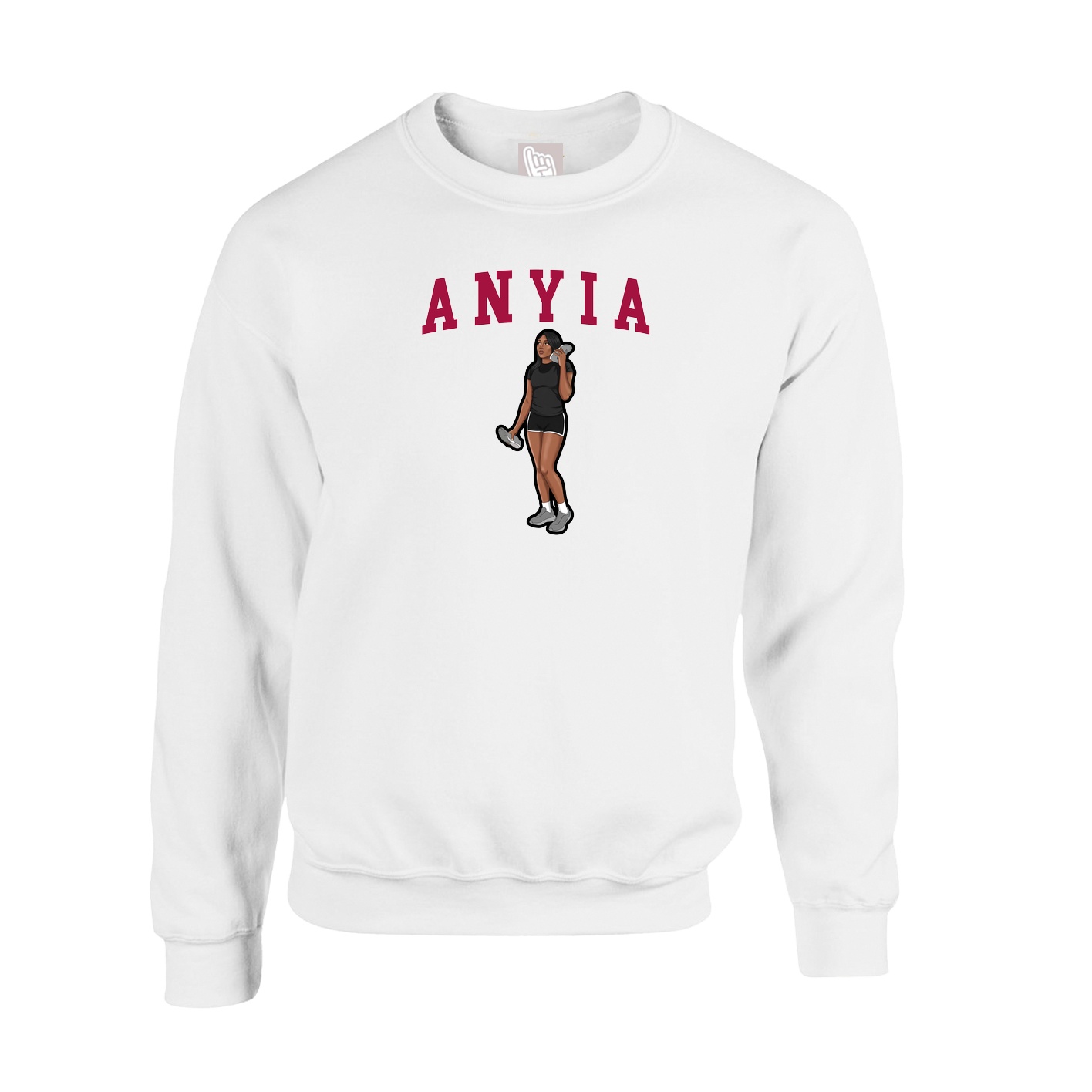 Fleece Crew — Shirsey in White