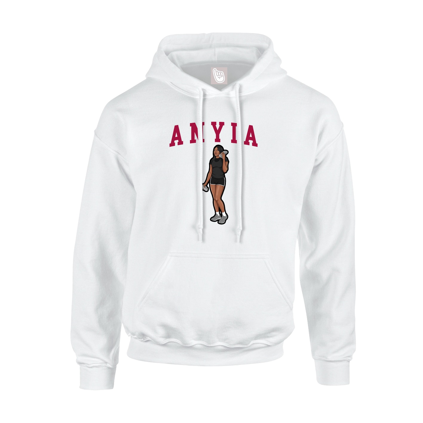 Youth Hoodie — Shirsey in White