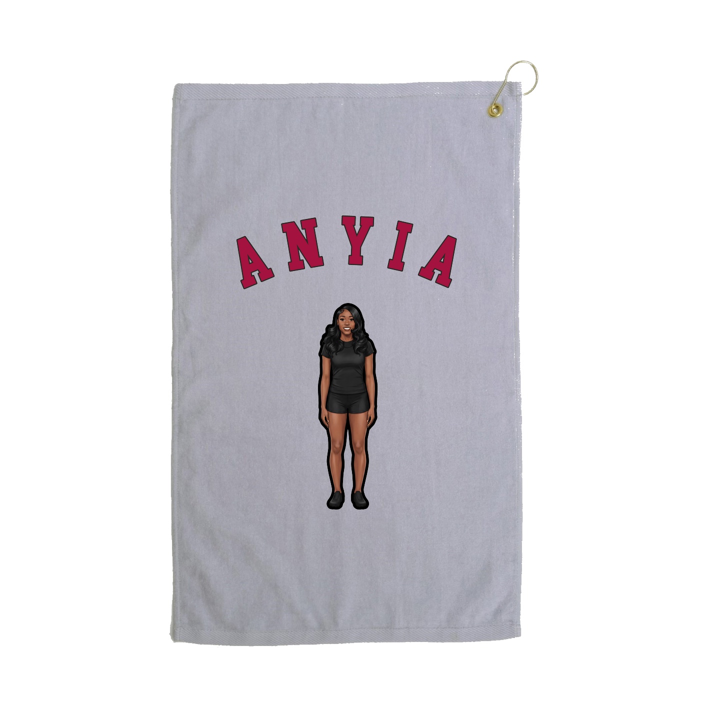 Golf Towel — Shirsey Arch in Grey