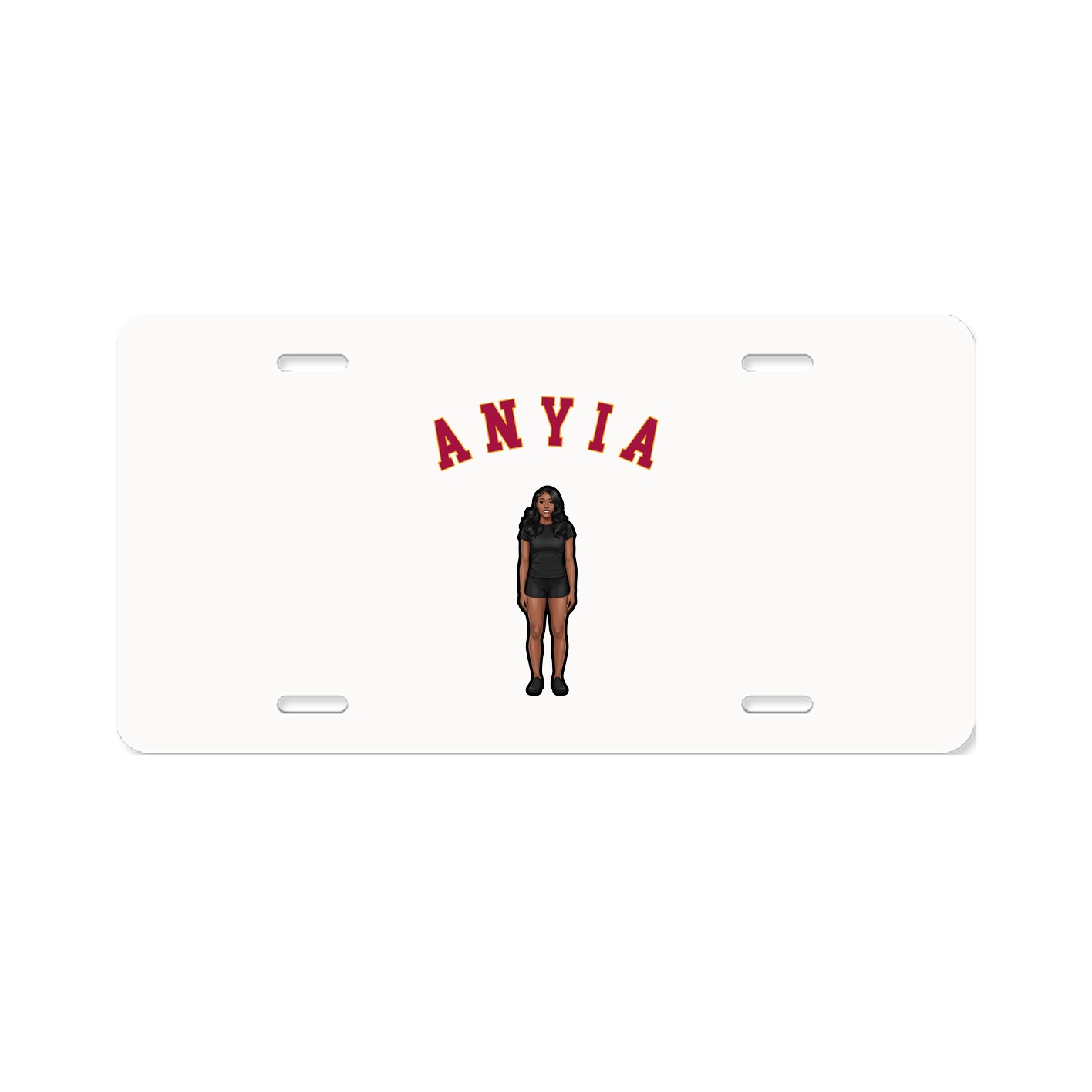 License Plate — Shirsey Arch in Classic