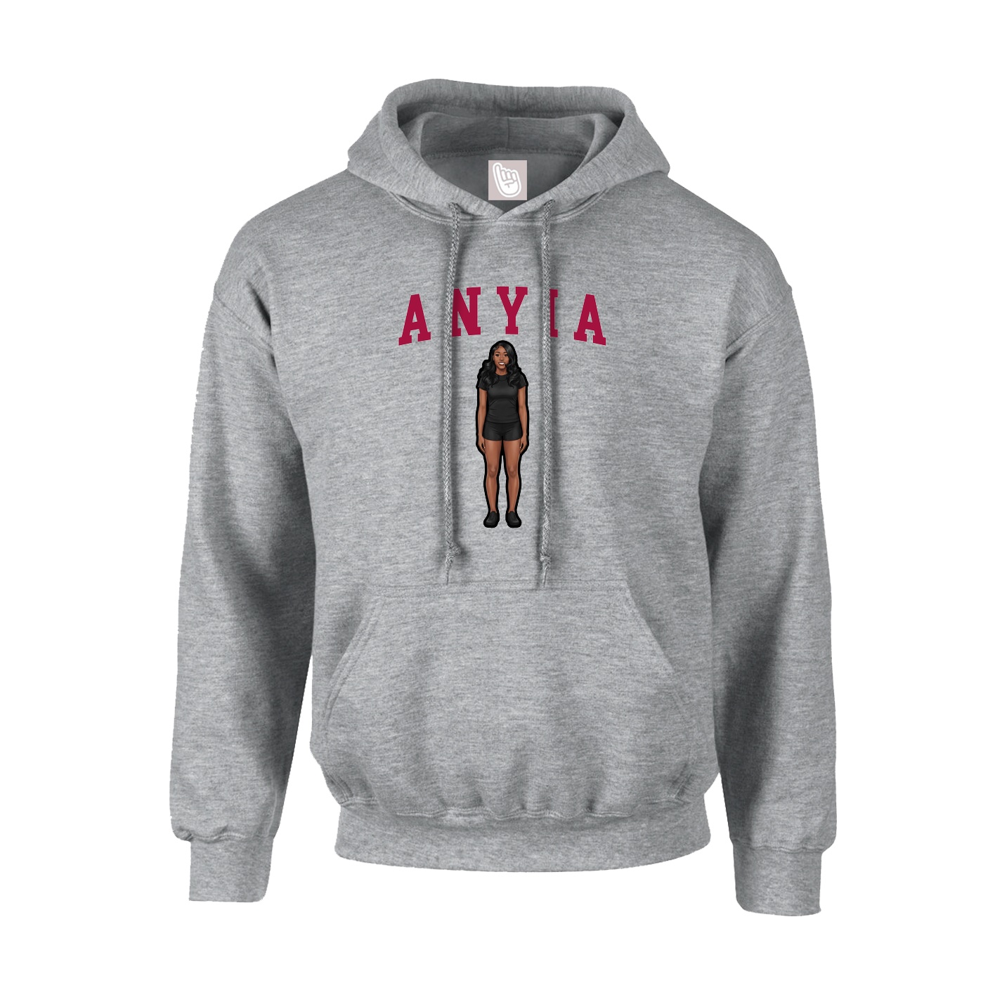 Hoodie — Shirsey in Grey