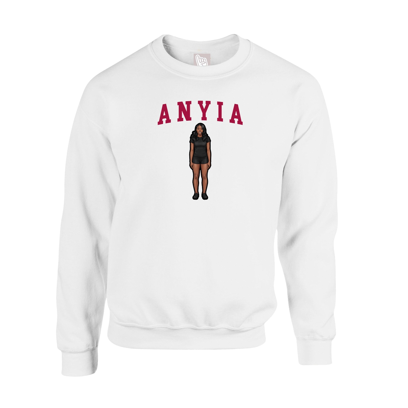 Fleece Crew — Shirsey in White