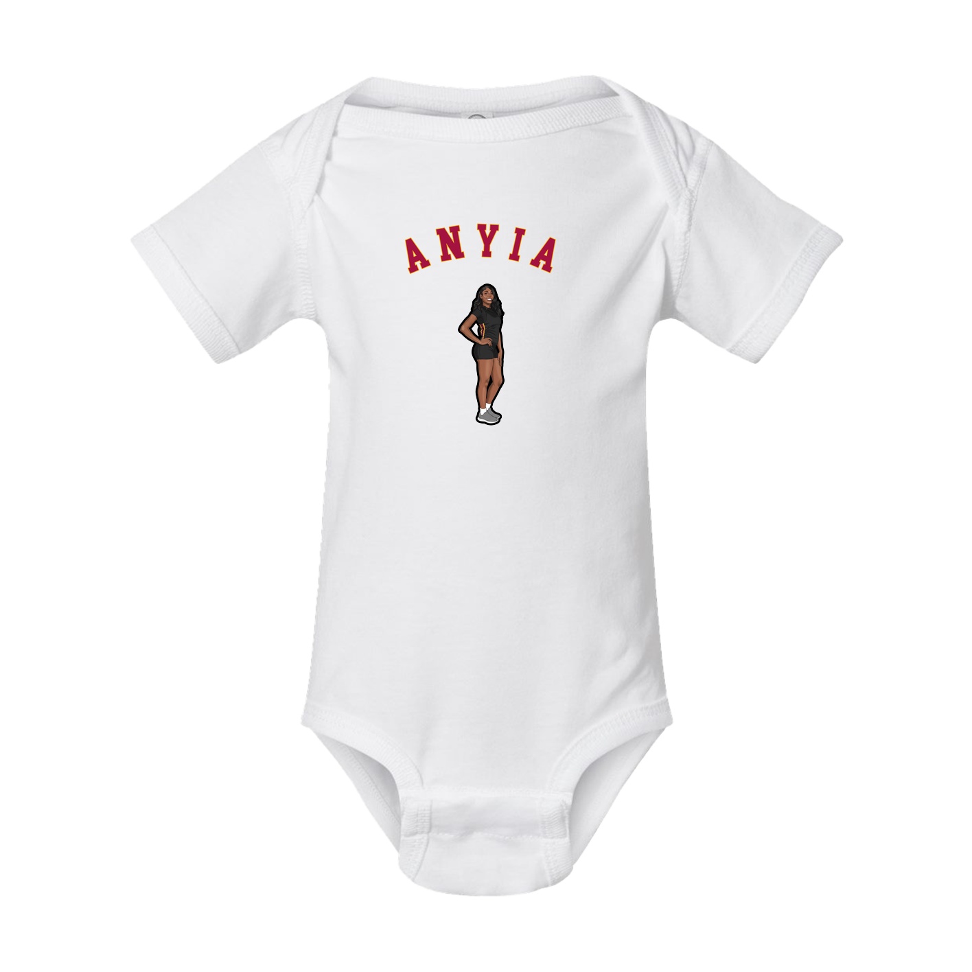 Baby Onesie — Shirsey Arch in White