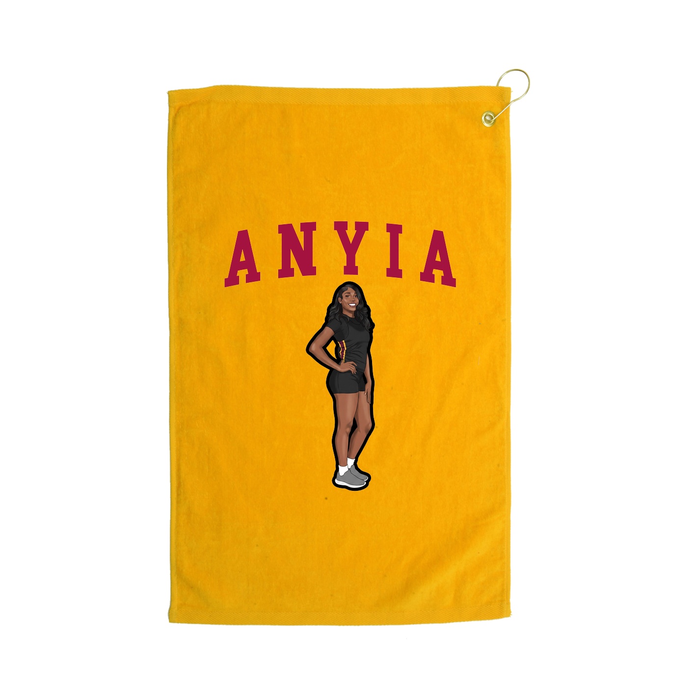 Golf Towel — Shirsey in Gold