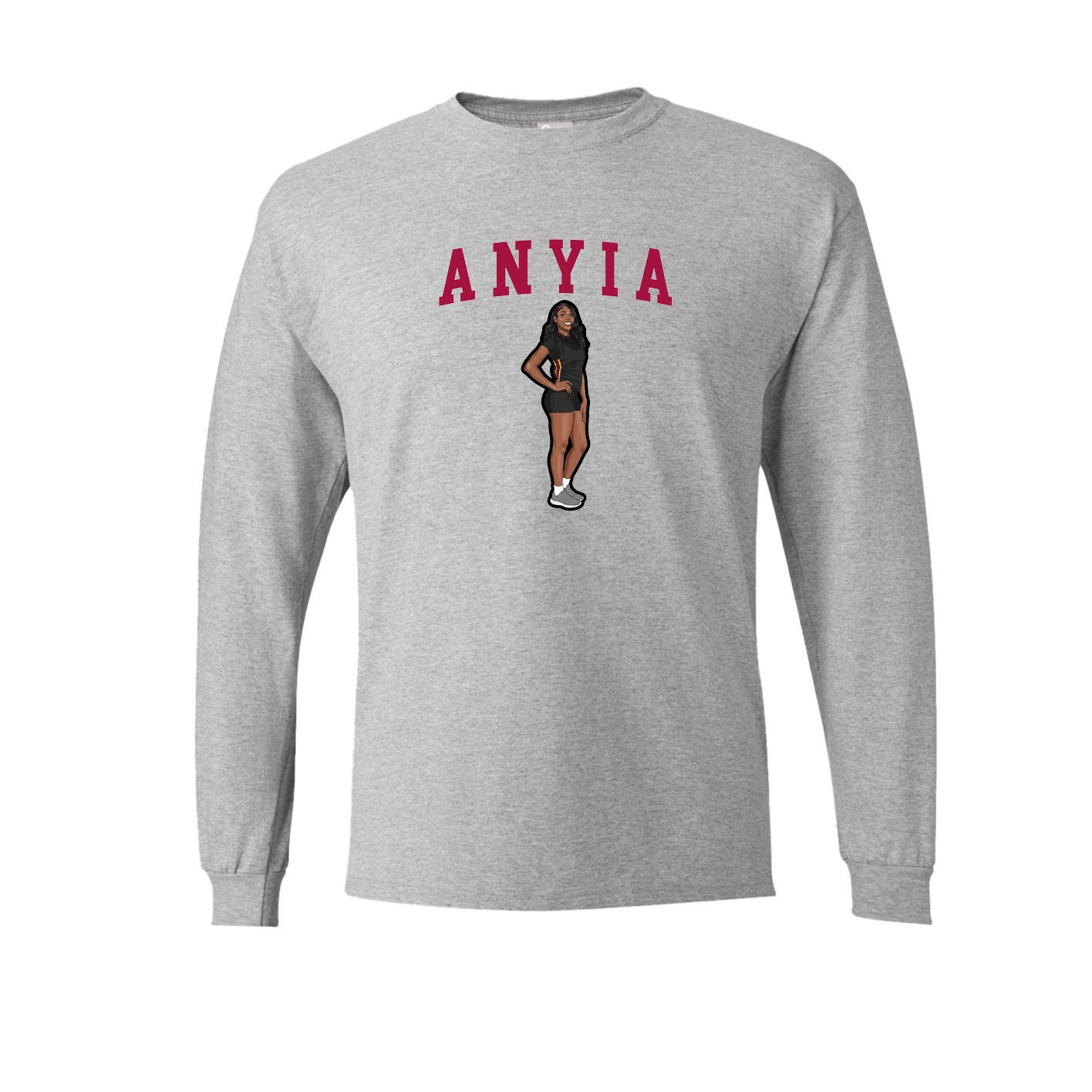 Long Sleeve Tee — Shirsey in Grey