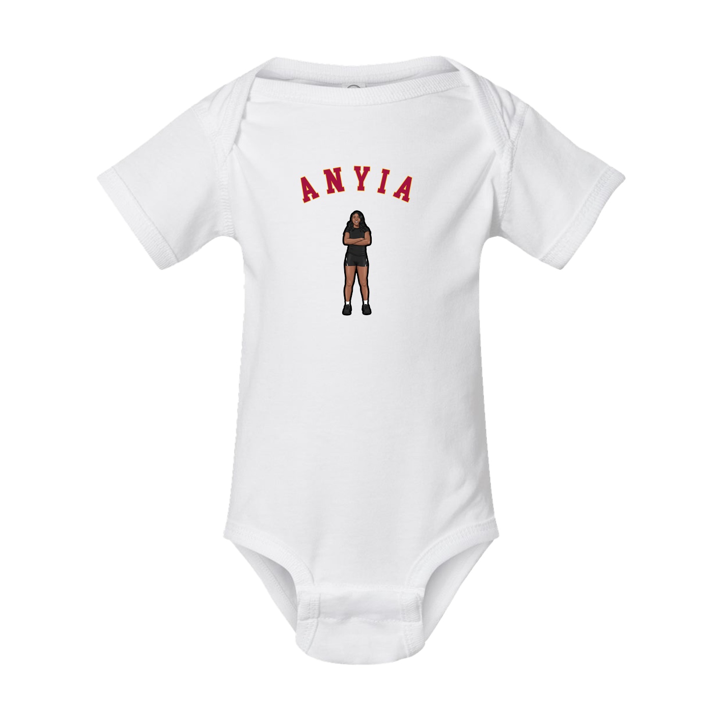 Baby Onesie — Shirsey Arch in White
