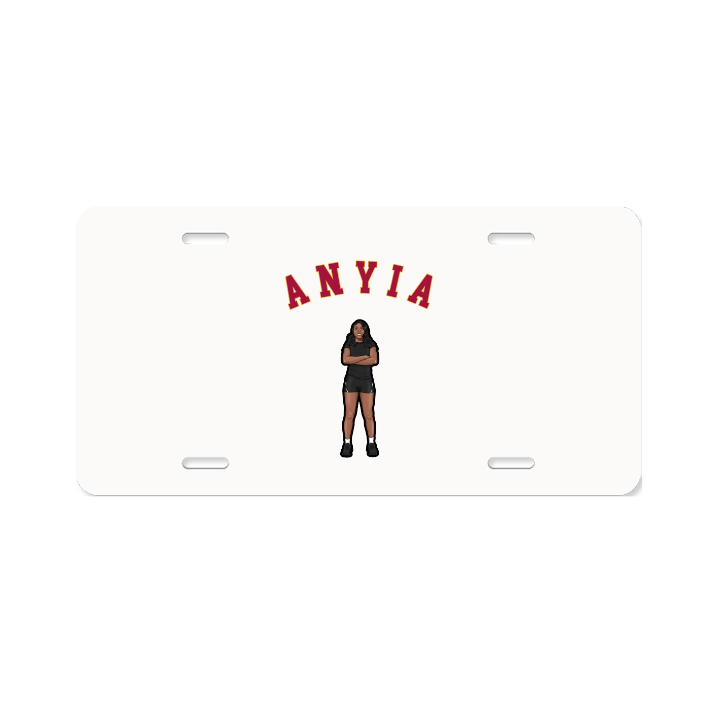 License Plate — Shirsey Arch in Classic