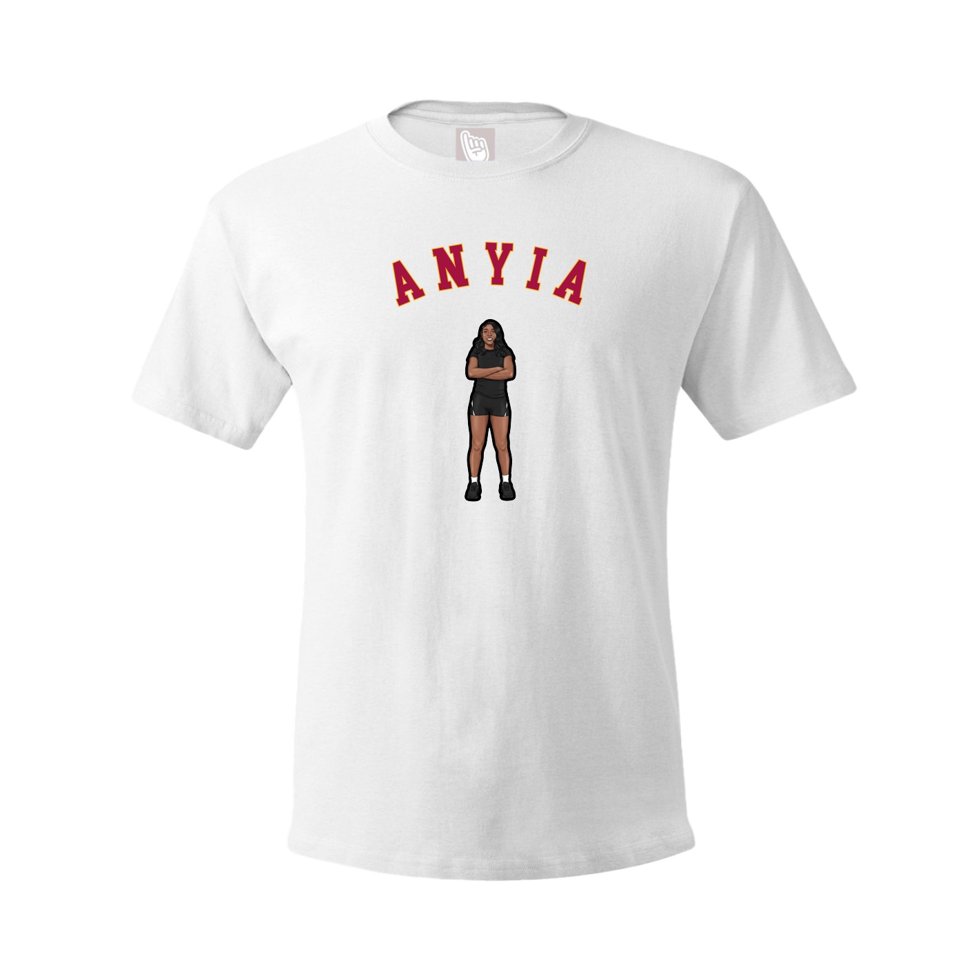Youth Tee — Shirsey Arch in White