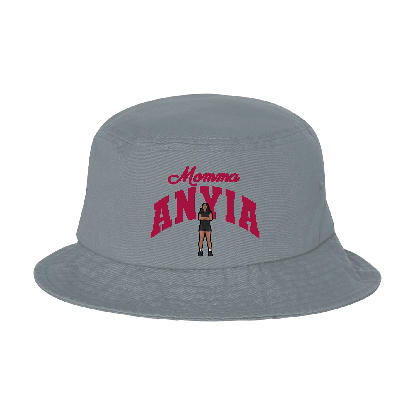 Bucket Cap — Mothers Day Arch in Grey