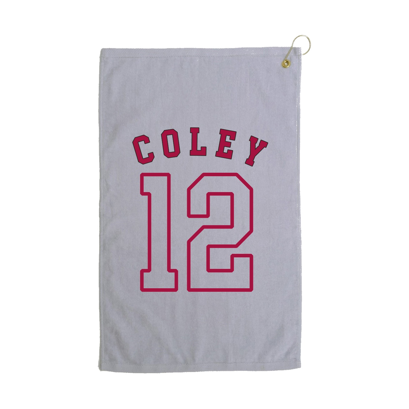 Golf Towel — Shirsey Arch in Grey