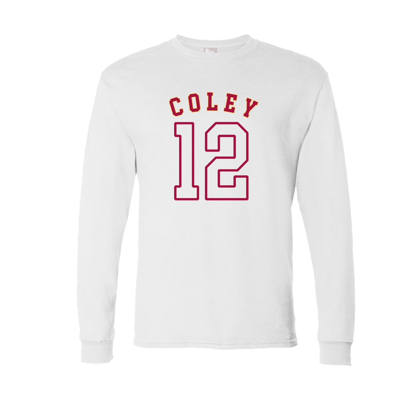 Long Sleeve Tee — Shirsey Arch in White