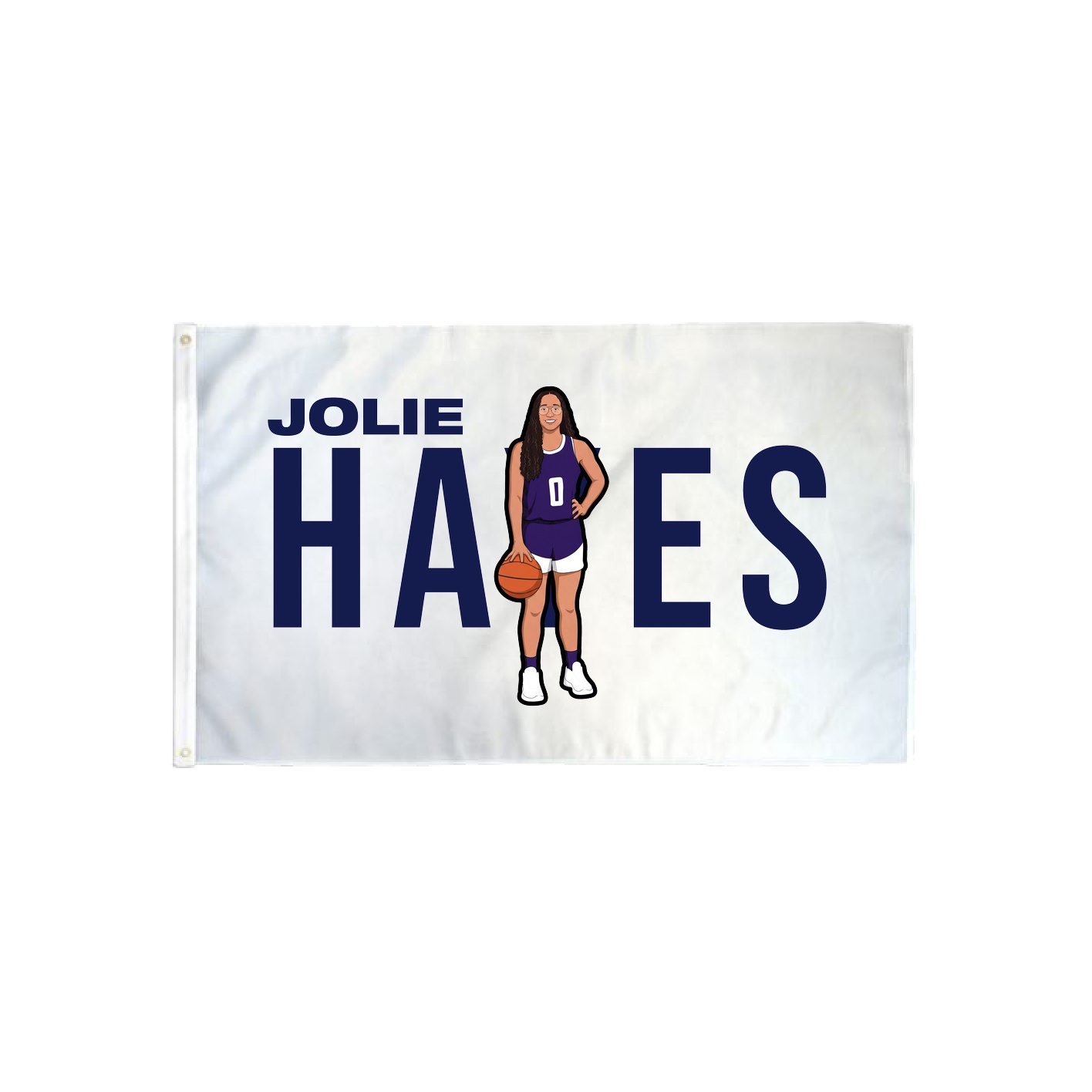 3x5 Flag — Player Name in Classic