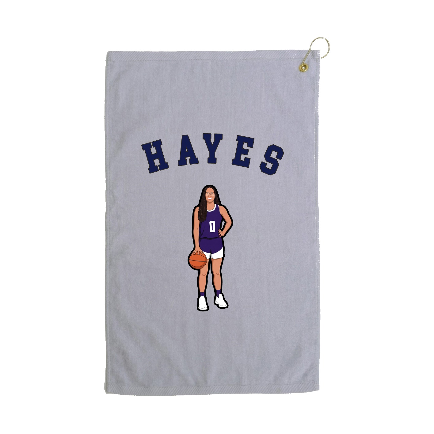 Golf Towel — Shirsey Arch in Grey