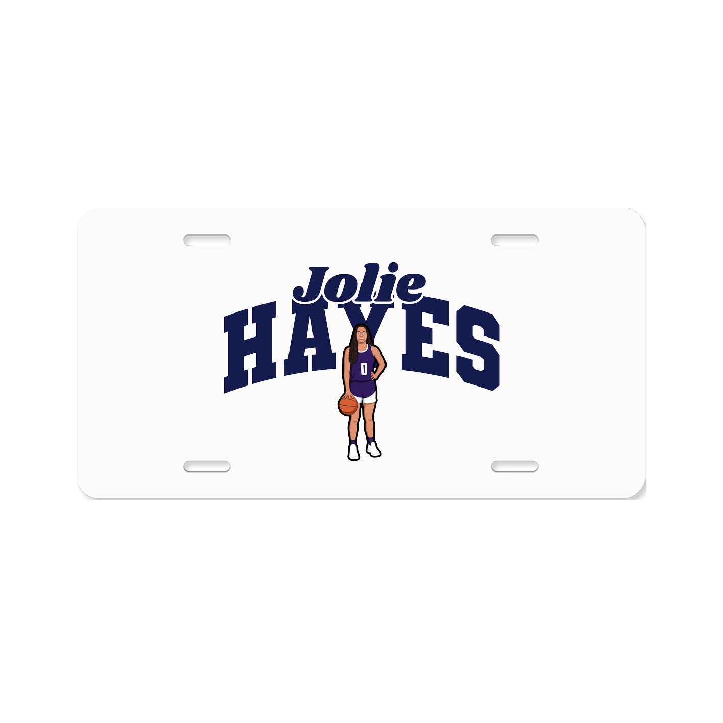 License Plate — Signature Arch in Classic