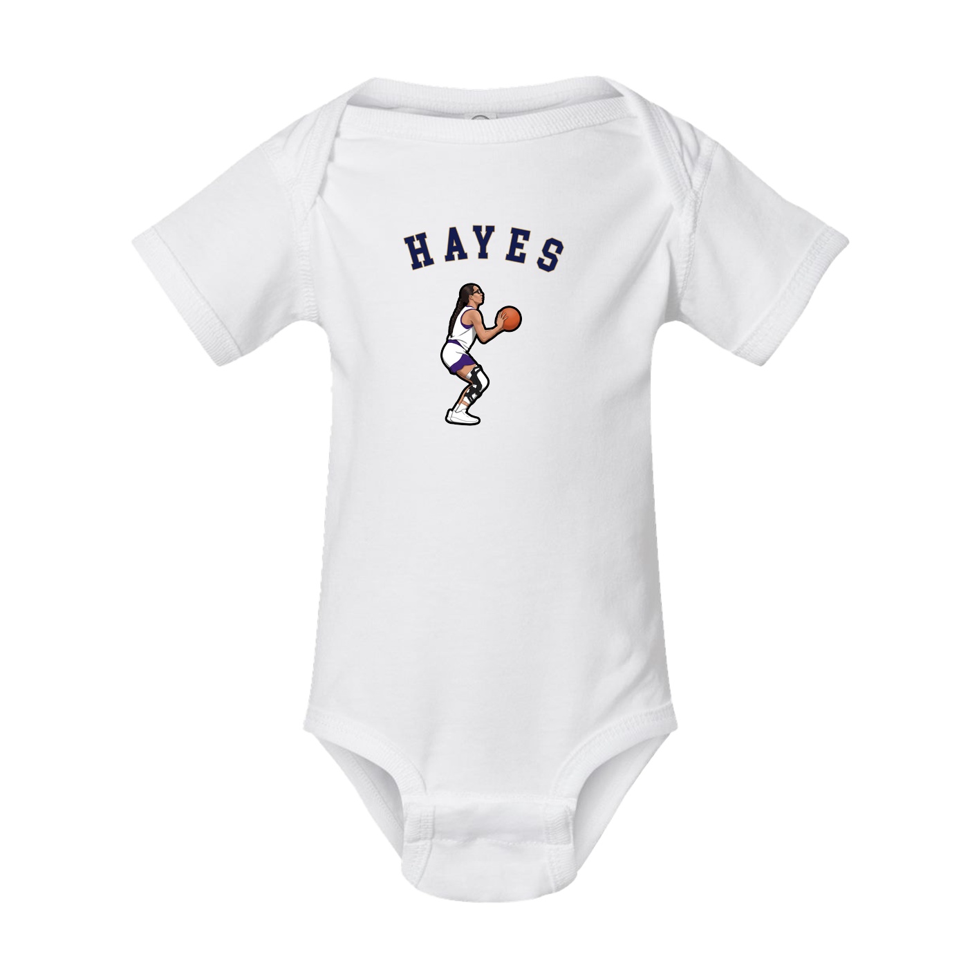 Baby Onesie — Shirsey Arch in White
