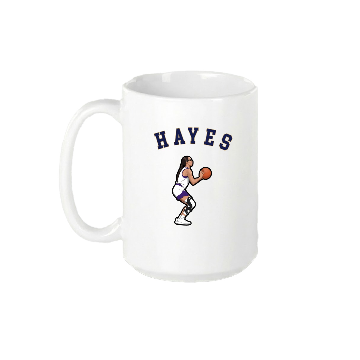 15oz Coffee Mug — Shirsey Arch in White