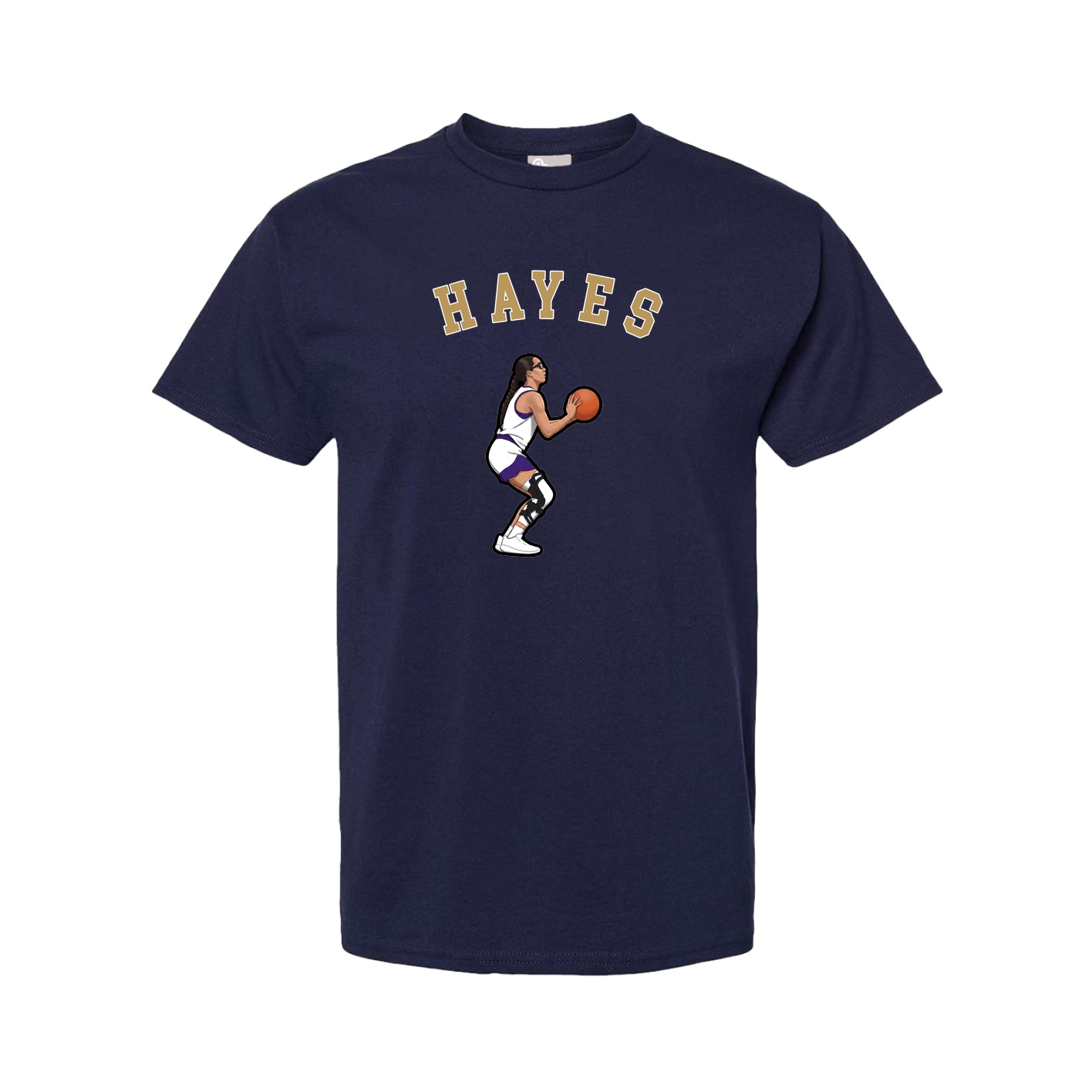 Youth Tee — Shirsey Arch in Navy