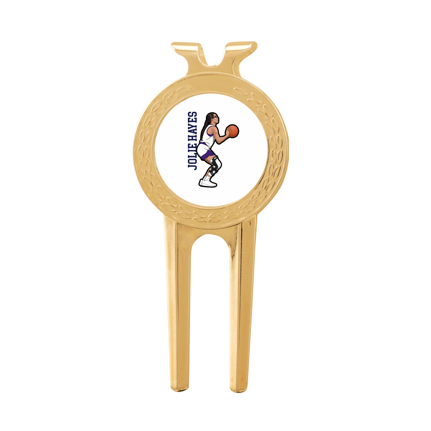 Divot Tool with Ball Marker — Name Vertical in Classic
