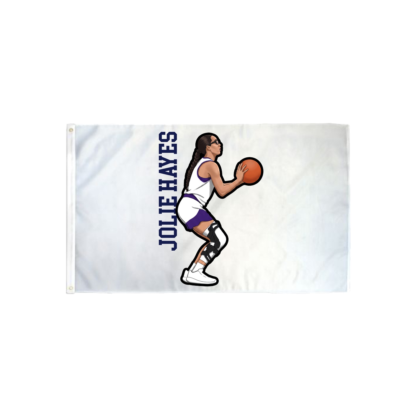 3x5 Flag — Name Vertical in Classic