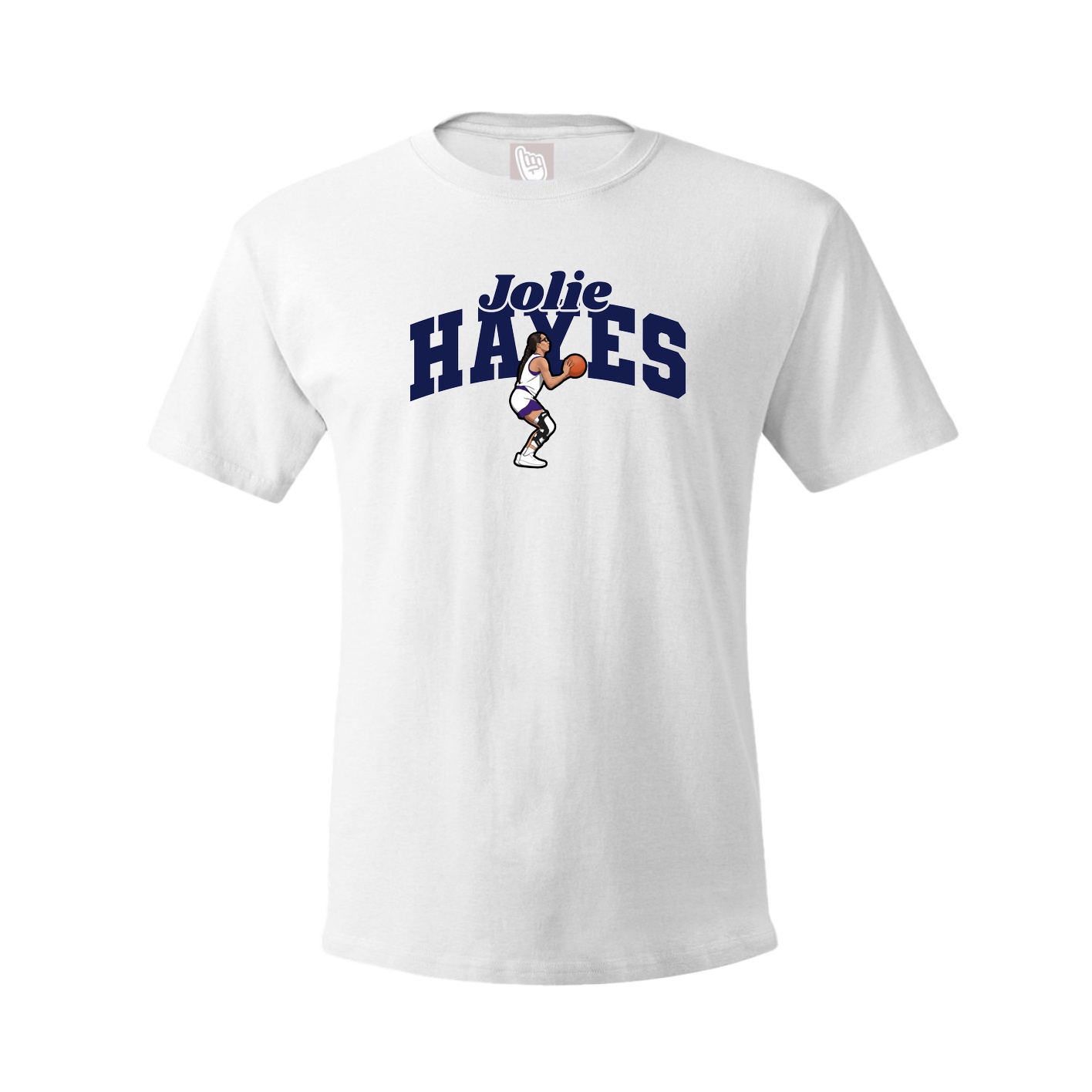 Youth Tee — Signature Arch in White