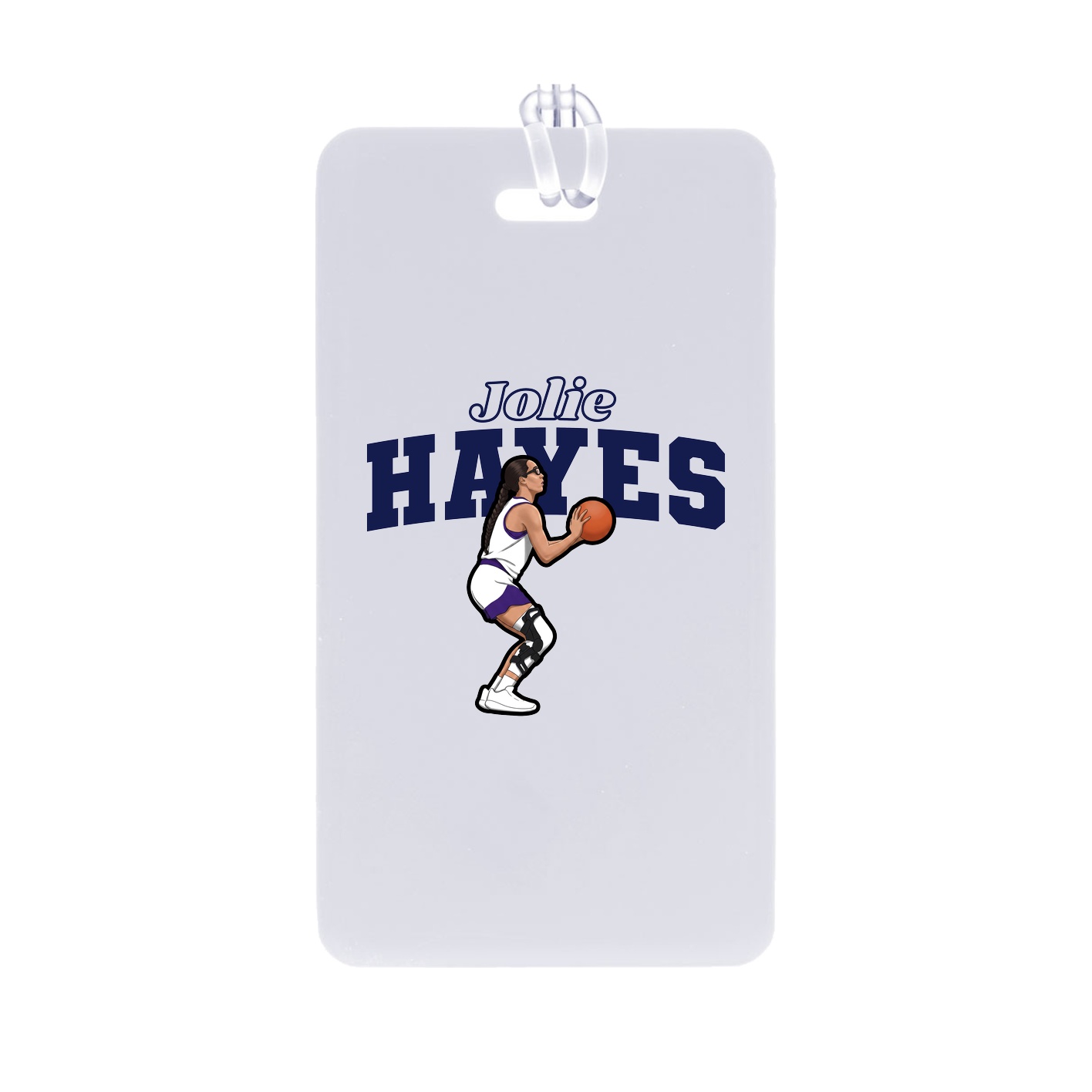 Bag Tag — Name Arch in Classic