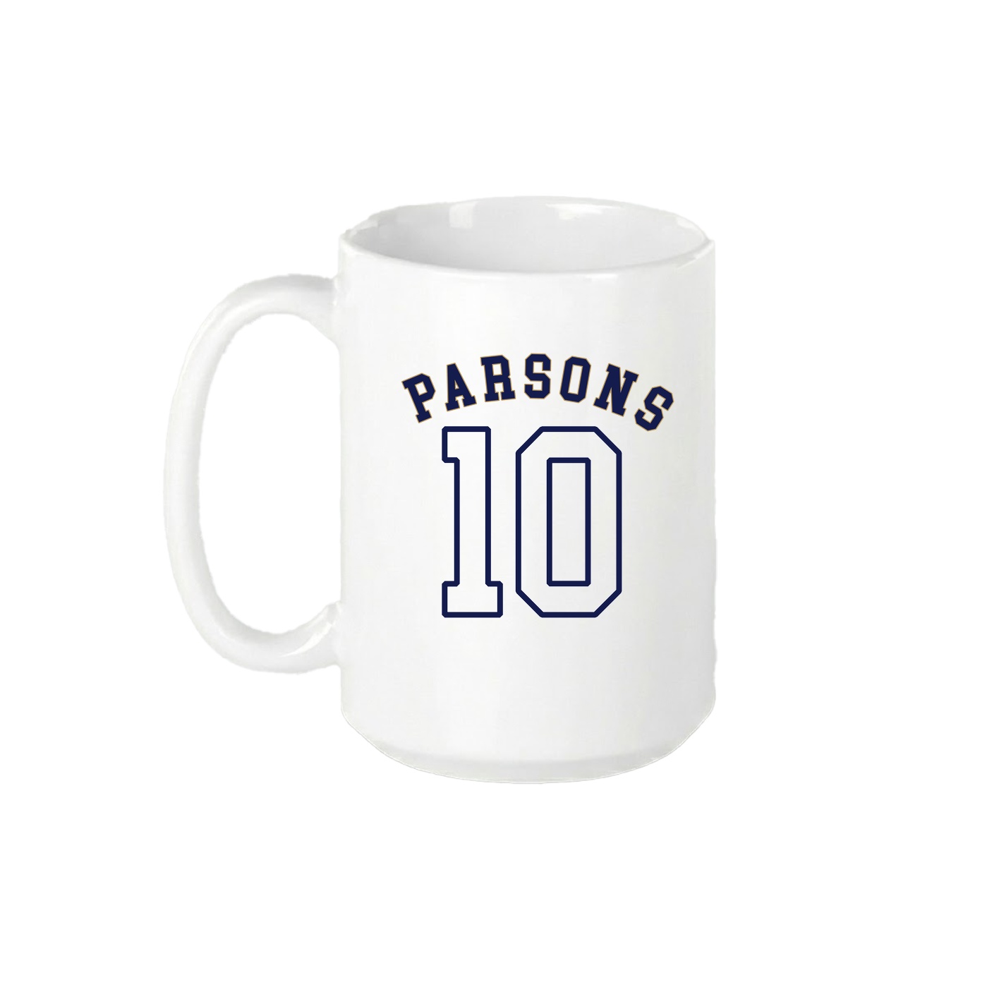 15oz Coffee Mug — Shirsey Arch in White