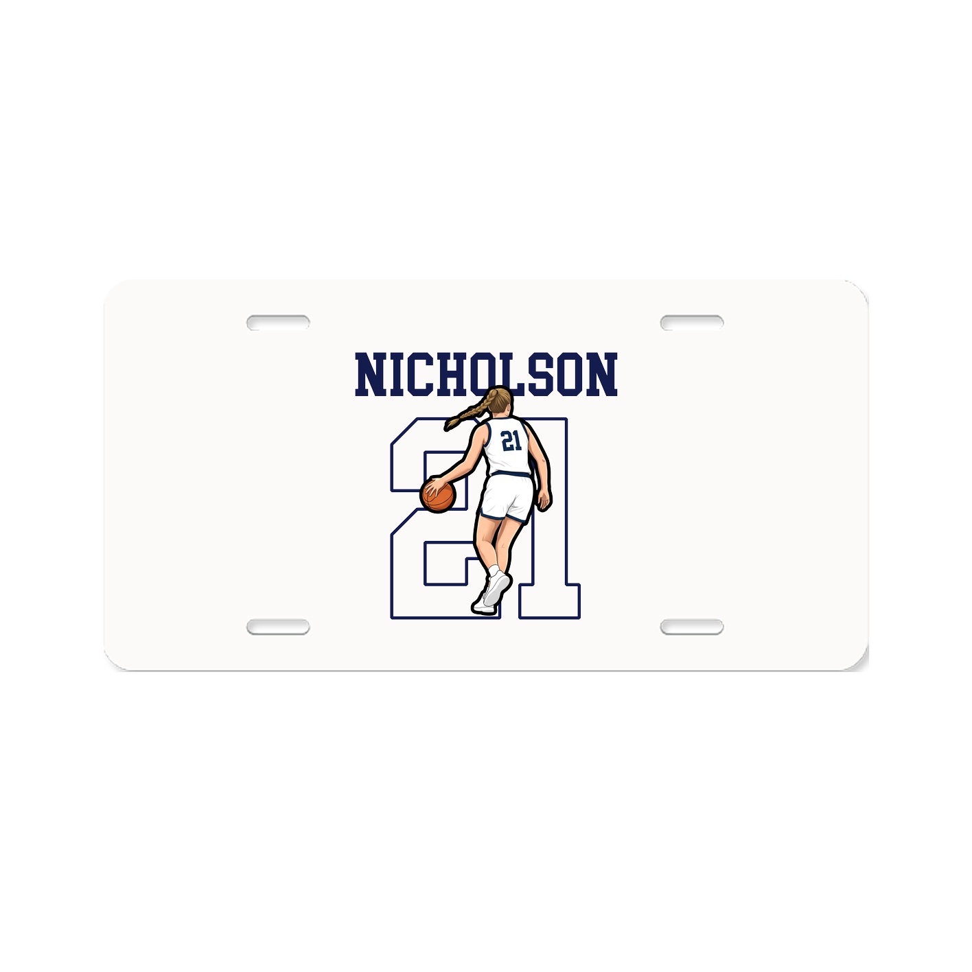 License Plate — Shirsey in Classic