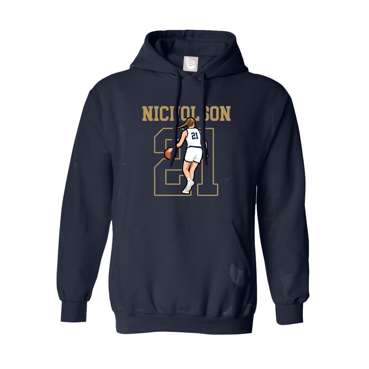 Youth Hoodie — Shirsey in Navy