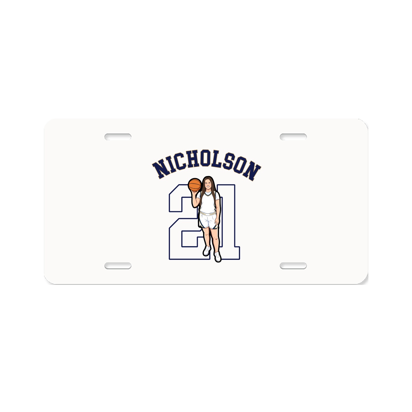 License Plate — Shirsey Arch in Classic