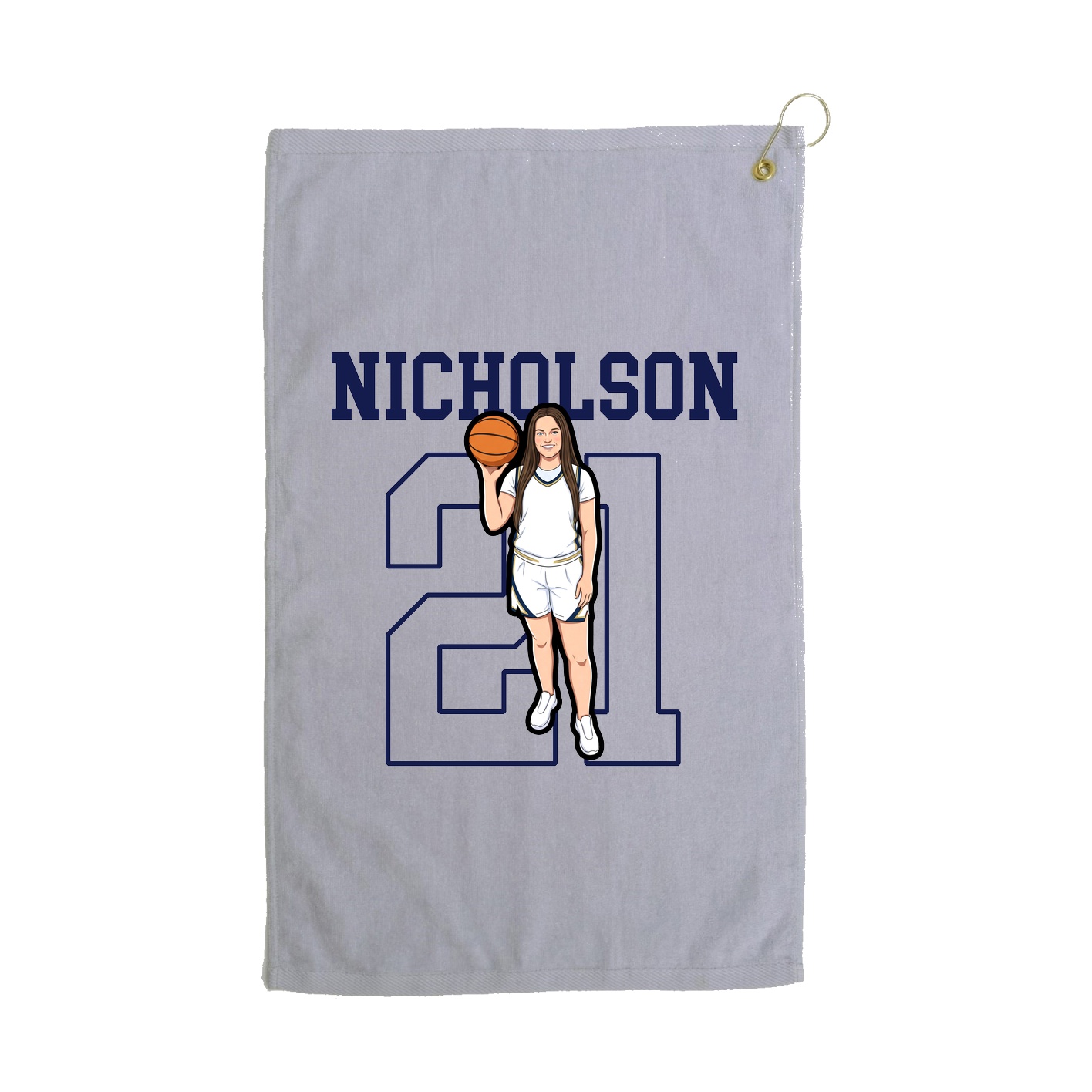 Golf Towel — Shirsey in Grey