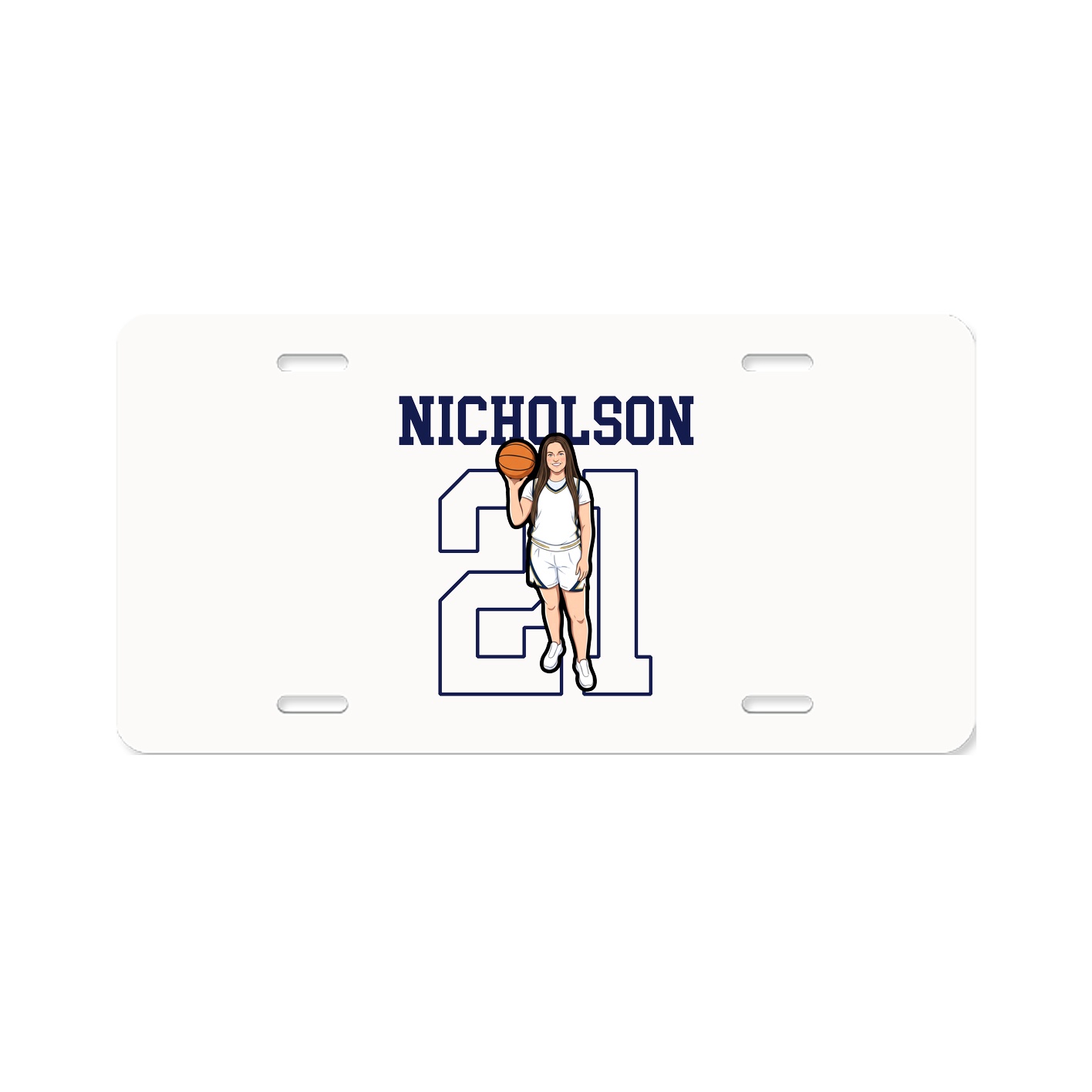 License Plate — Shirsey in Classic
