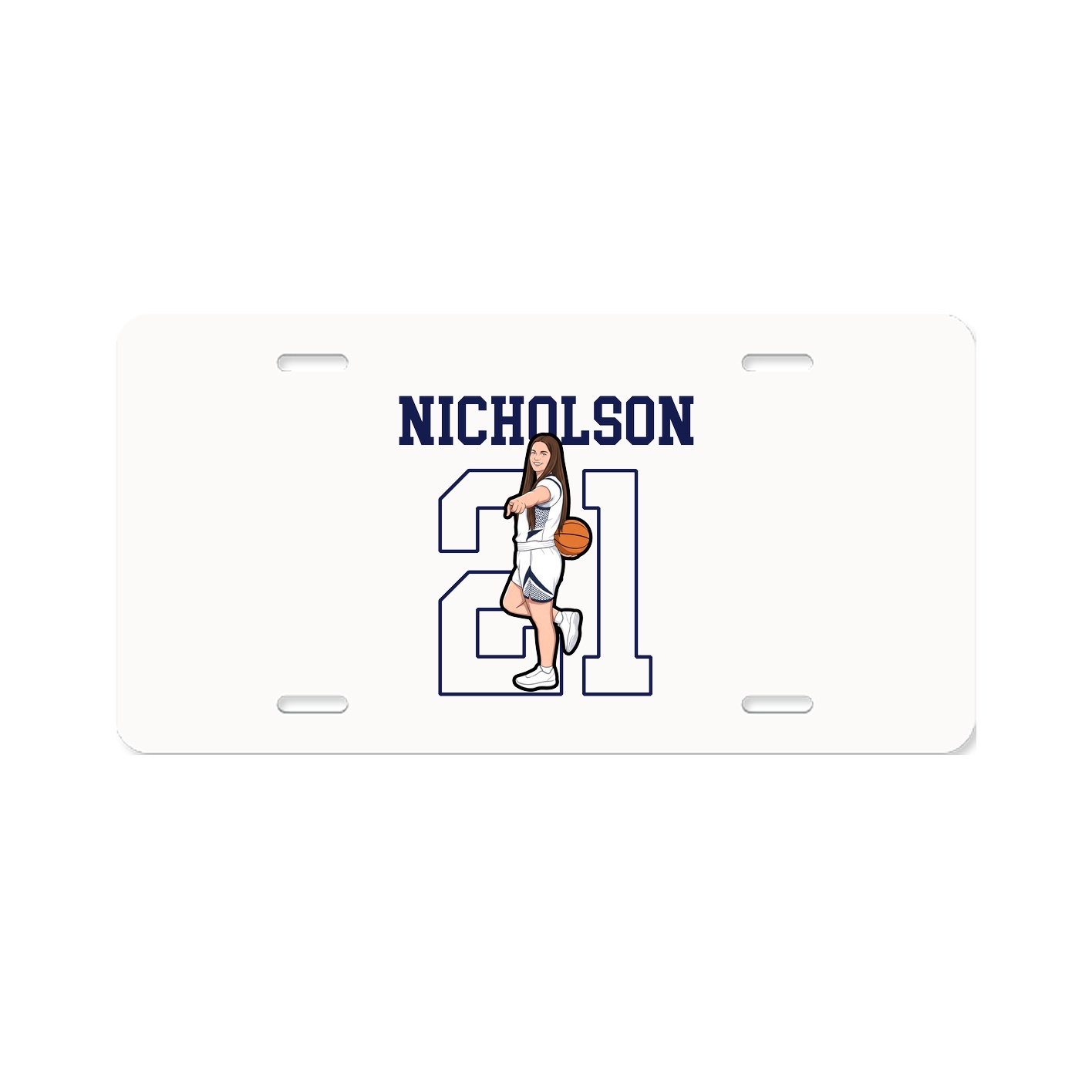 License Plate — Shirsey in Classic