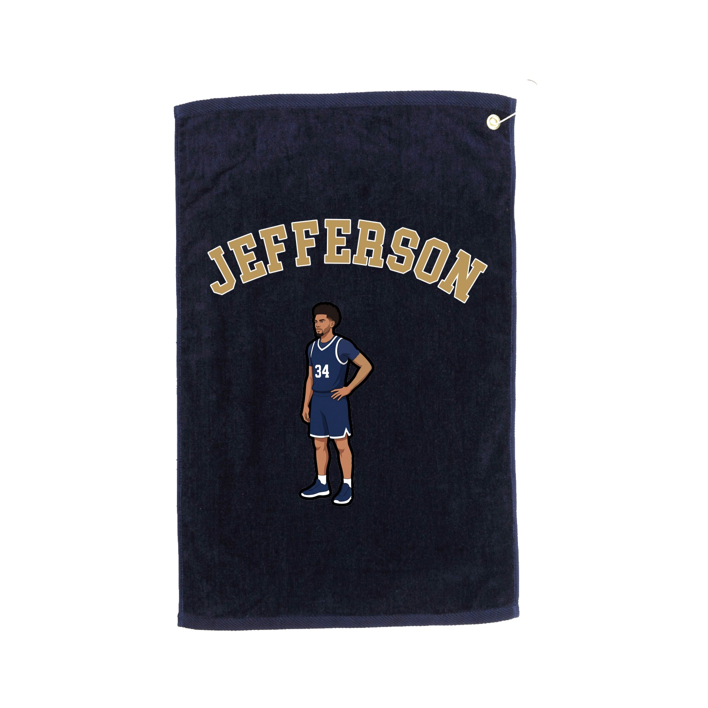 Golf Towel — Shirsey Arch in Navy