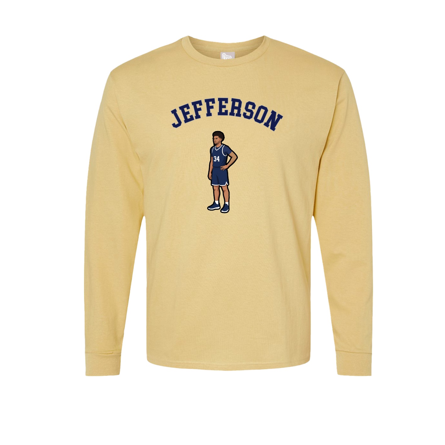 Long Sleeve Tee — Shirsey Arch in Vegas Gold