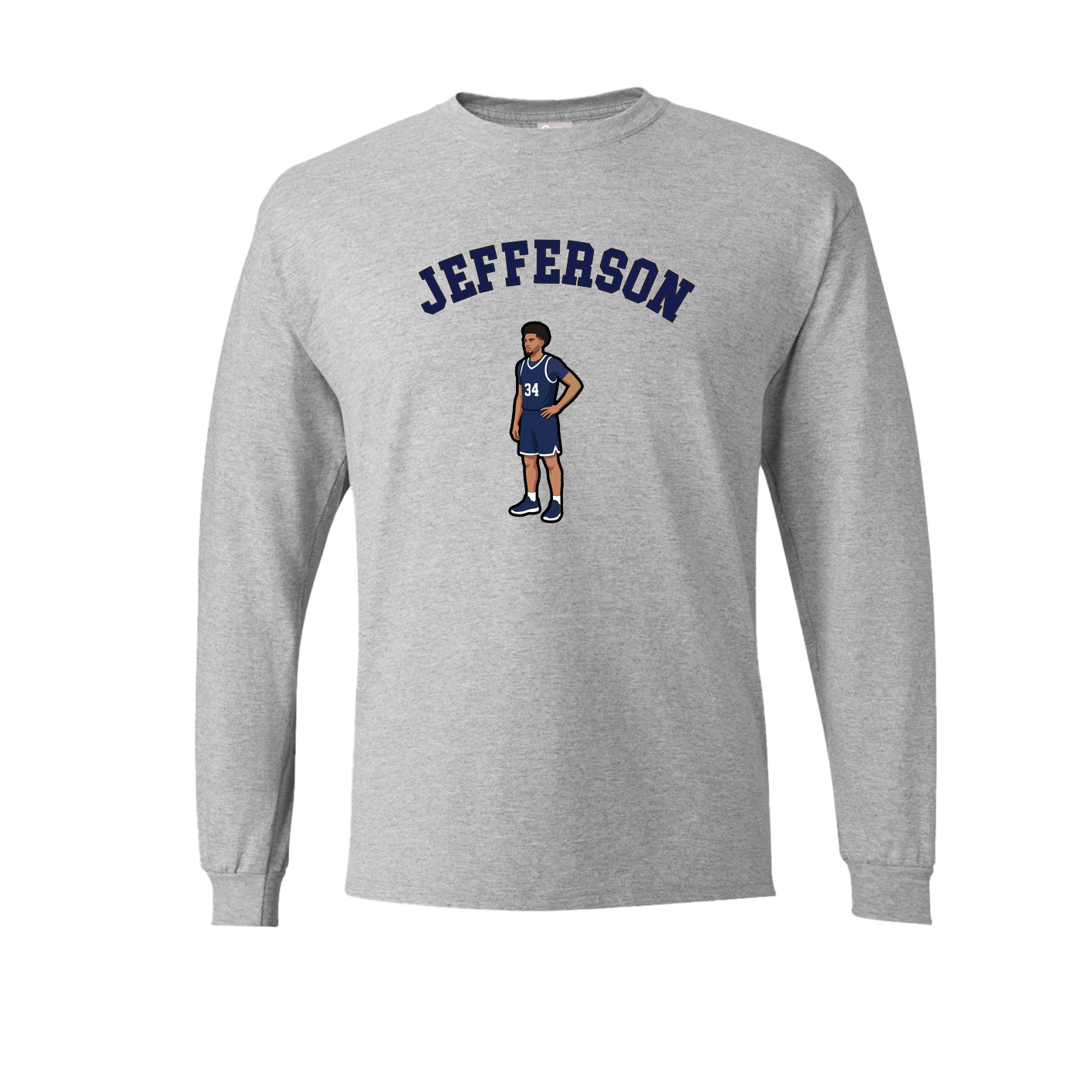 Long Sleeve Tee — Shirsey Arch in Grey