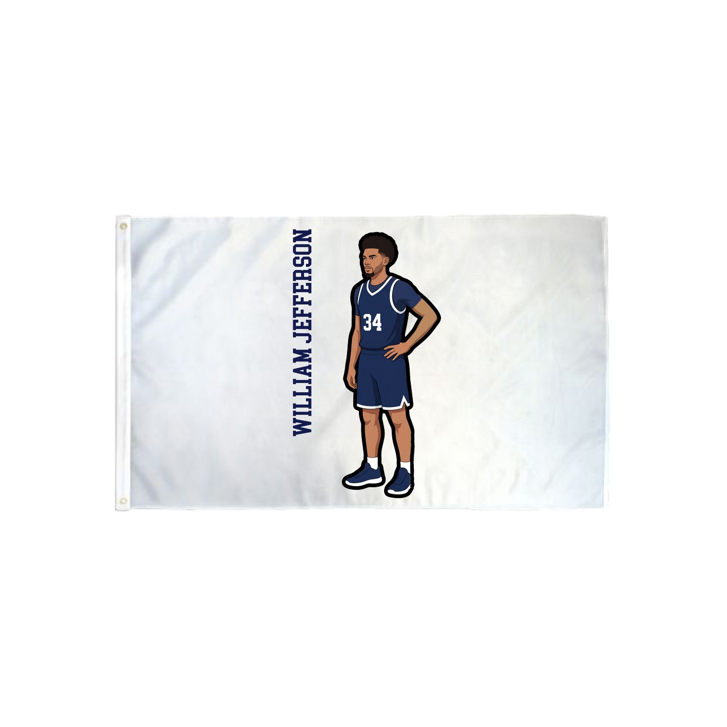 3x5 Flag — Name Vertical in Classic