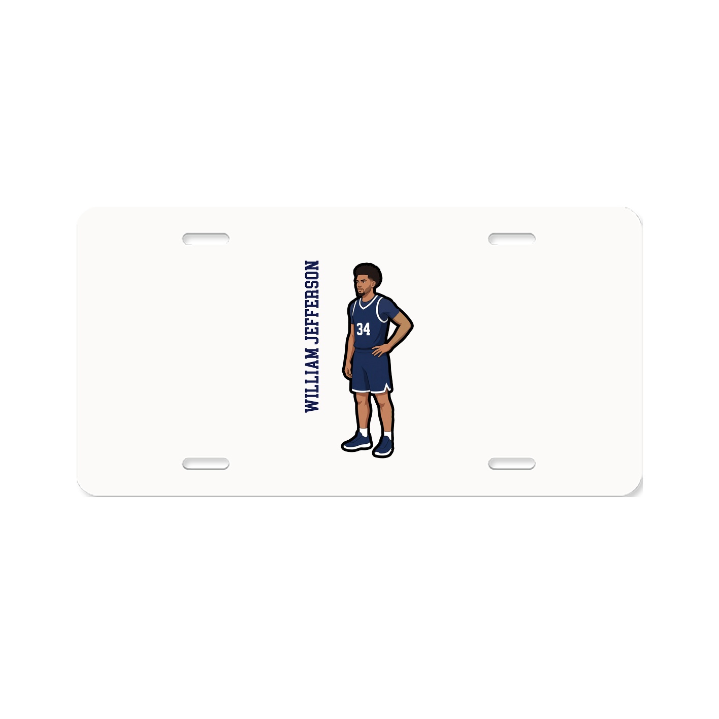 Aluminum License Plate
