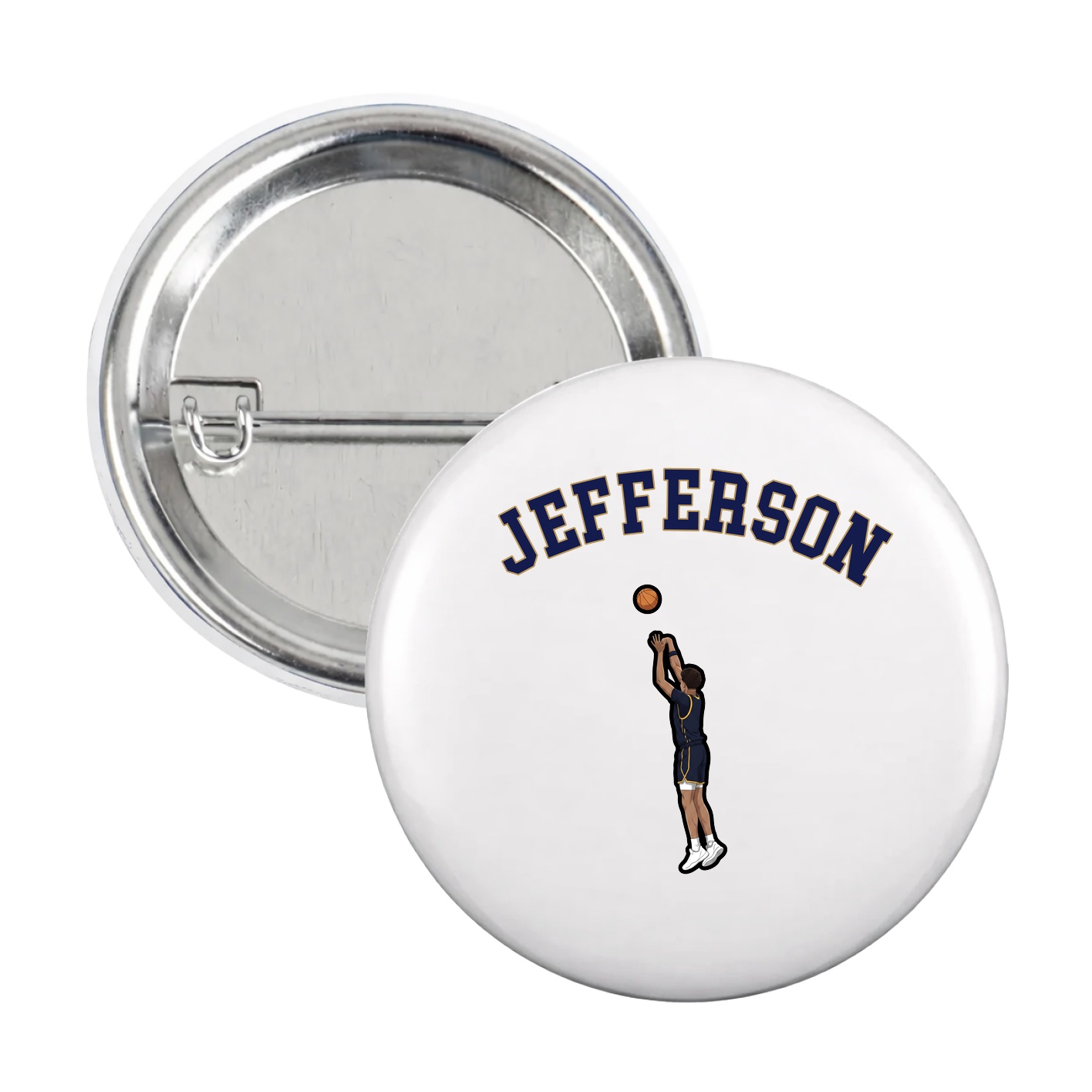 Game Day Button — Shirsey Arch in White