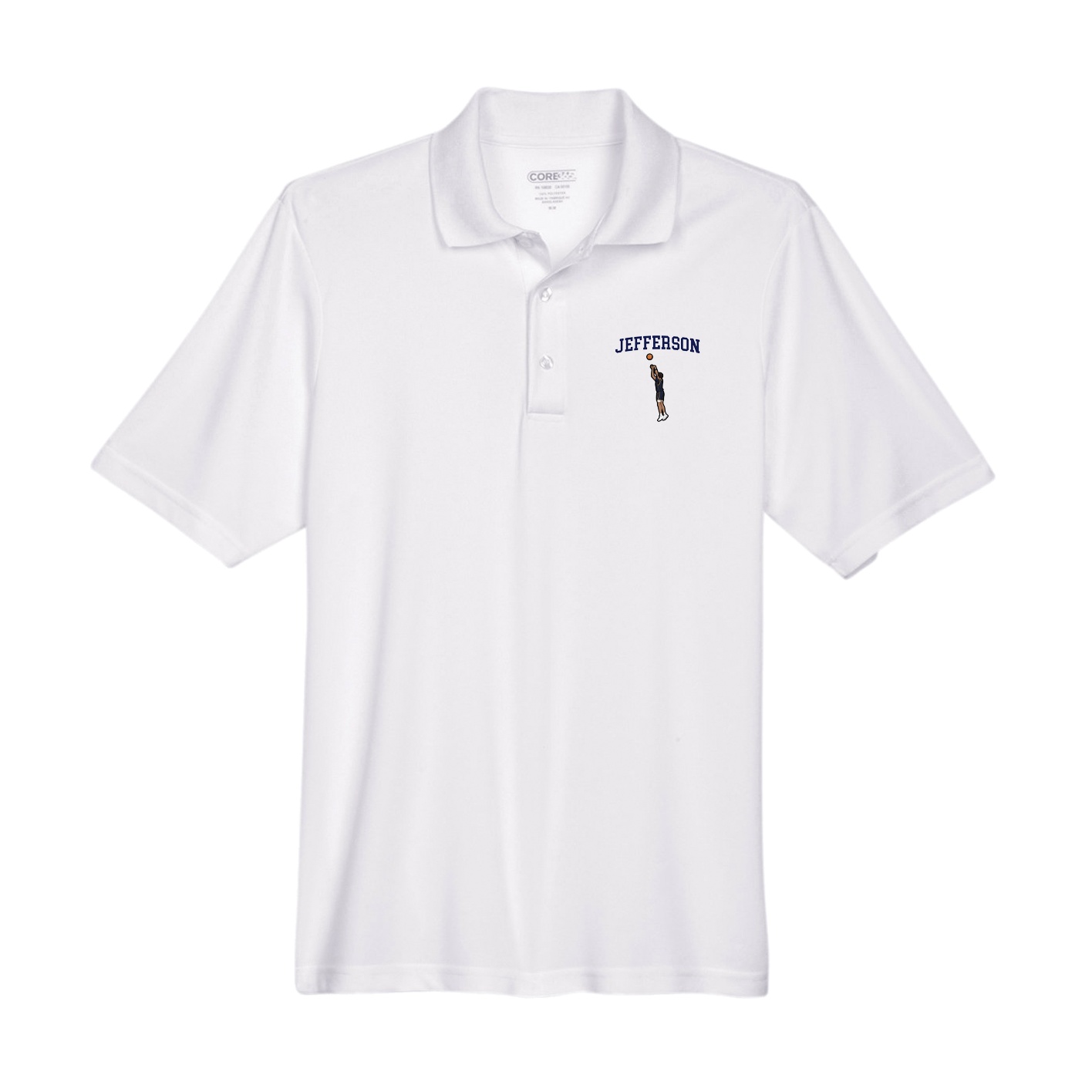 Performance Polo — Shirsey in White