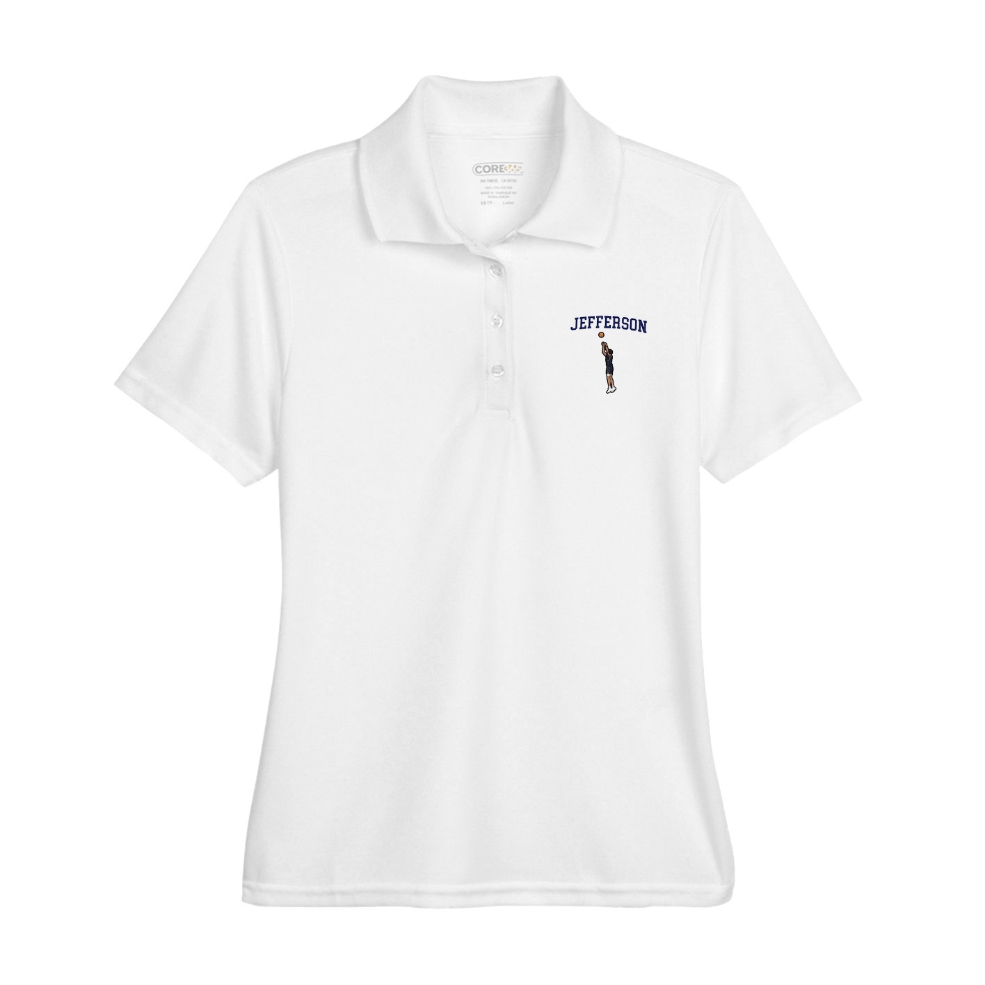 Womens Performance Polo — Shirsey in White