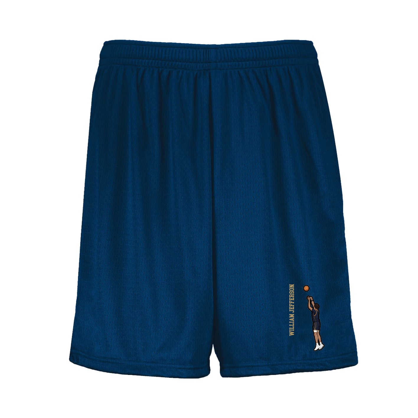 Shorts — Name Vertical in Navy