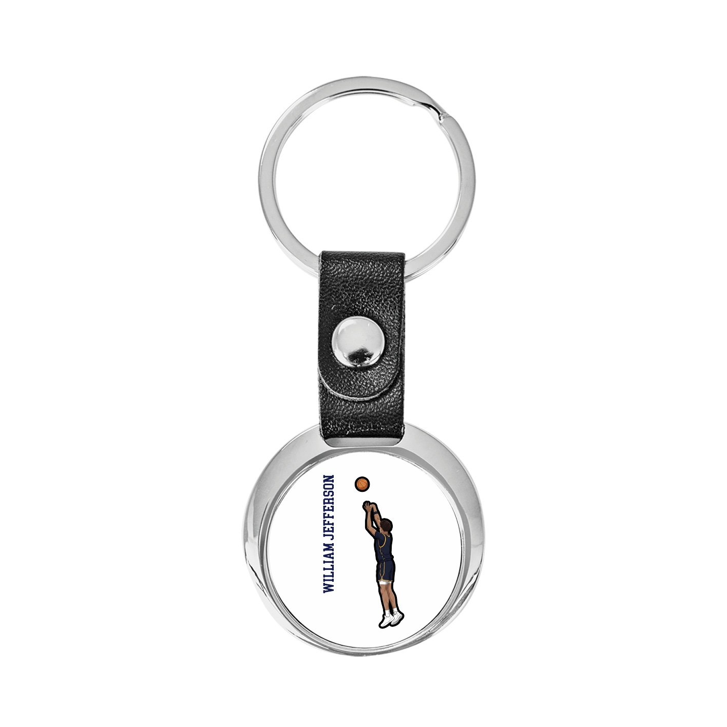 Key Chain — Name Vertical in Classic