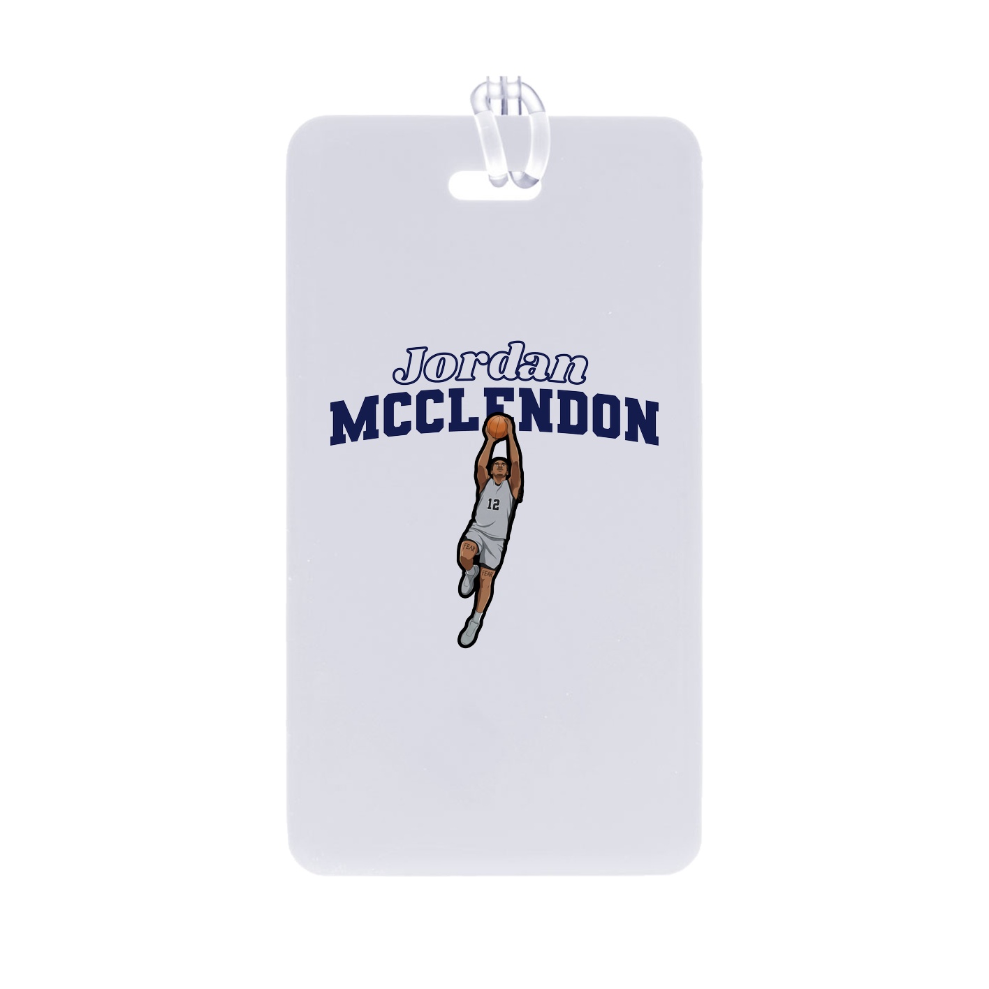 Bag Tag — Name Arch in Classic