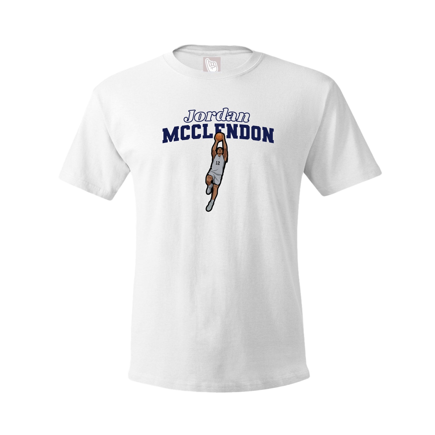 Tee — Name Arch in White