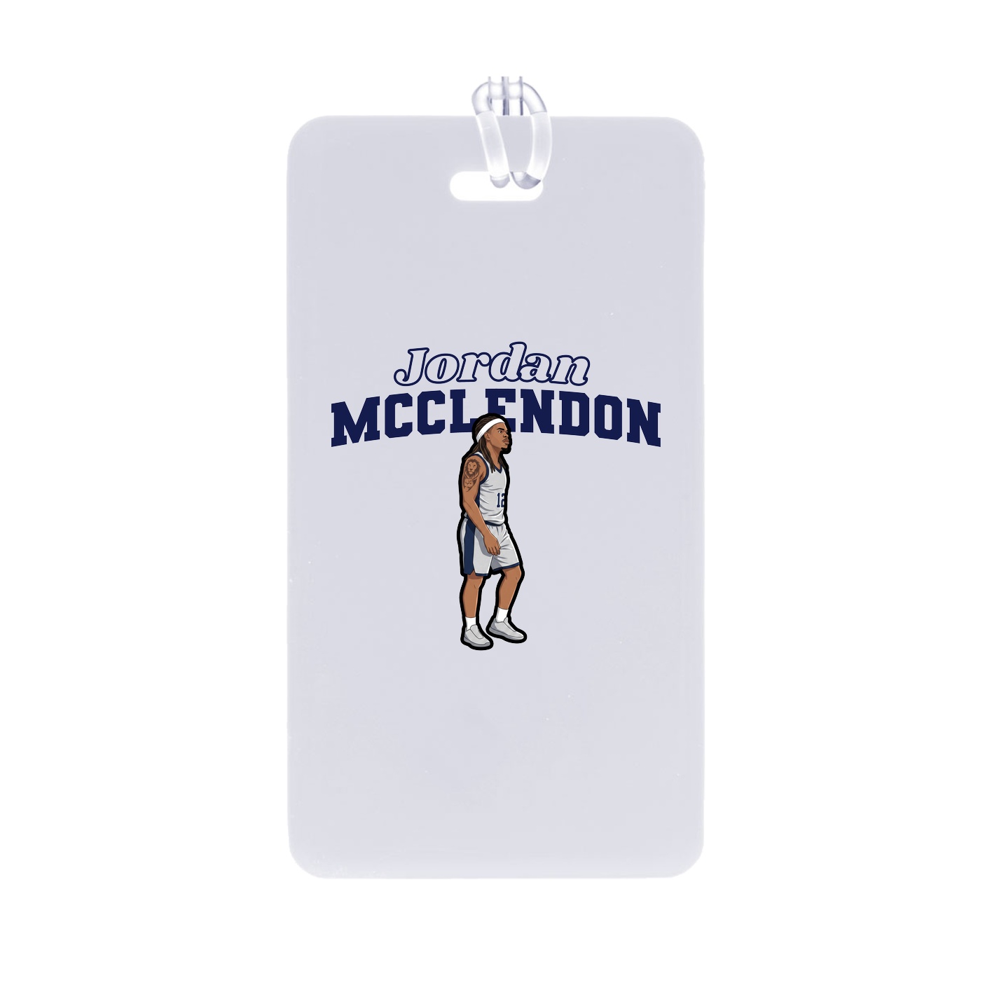 Bag Tag — Name Arch in Classic