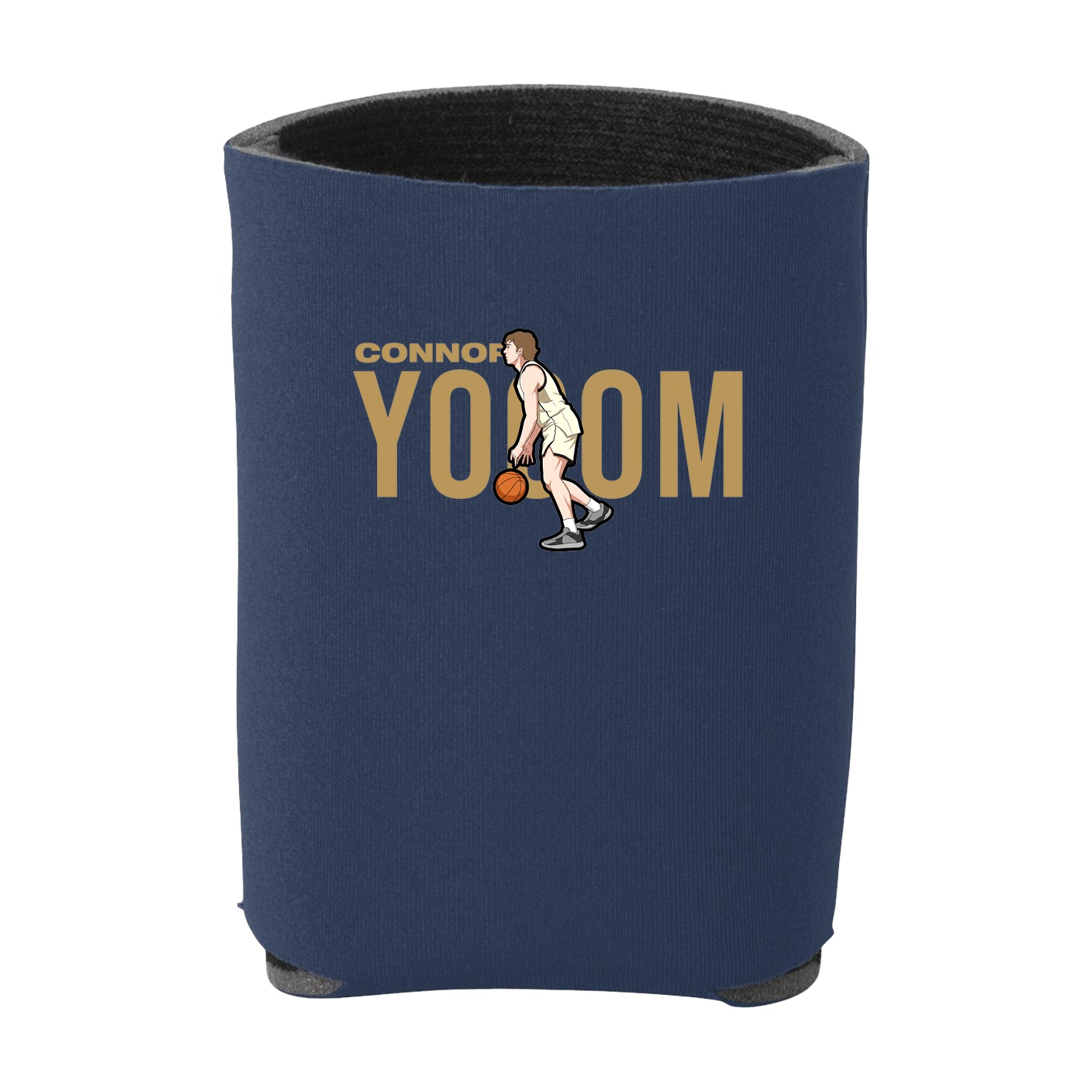 Can Holder — Player Name in Navy
